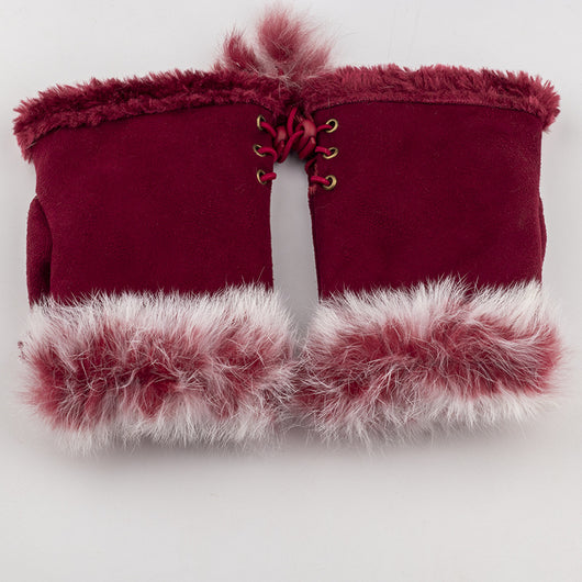 Guantes Mitones de Conejo Invierno para Damas - Teclado y Pantalla Táctil - Image 22