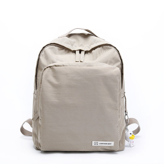 Mochila Oxford Impermeable de Color Sólido para Uso Diario - Image 12