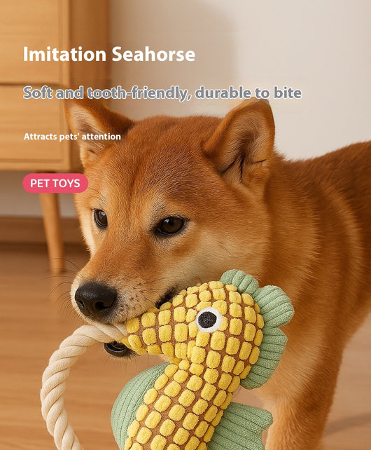 Juguete Masticable de Terciopelo Piña para Perros - Larga Duración - Image 11