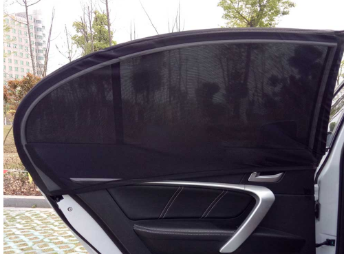 Parasol Automotriz Protector Solar con Bloqueo de Mosquitos