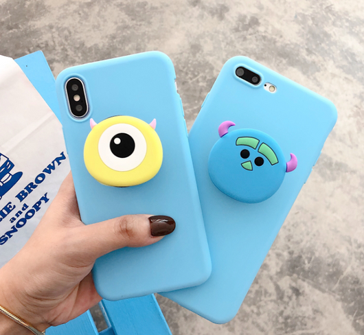 Funda Protectora para Celular con Soporte Osito Cartoon - Image 6