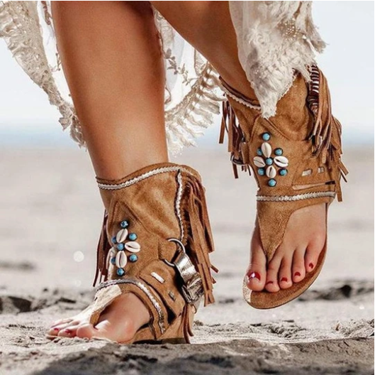 Chanclas Leopardo con Flecos - Image 16