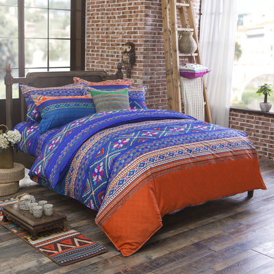 Juego de Cama de 3 Piezas con Estampado Étnico en Poliéster - Image 14
