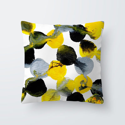 Funda de Almohada Hawaiana con Diseño Geométrico Amarillo - Image 33