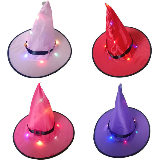 Sombrero de Bruja Luminoso para Halloween