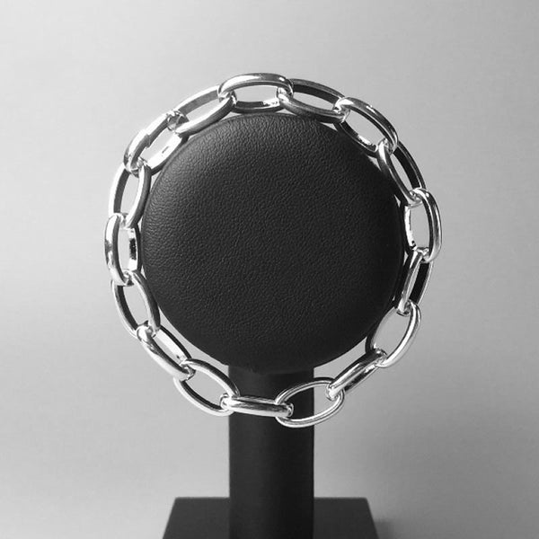 Pulsera de Plata Esterlina para Parejas - Diseño Moderno