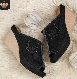 Sandalias Vaqueras de Verano con Tacón Medio - Diseño Clásico para Mujer