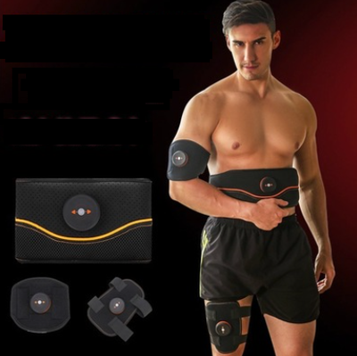 Estimulador Muscular EMS para Abdomen, Brazos y Piernas - Equipo de Fitness Portátil