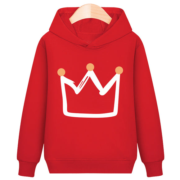 Sudadera con capucha Crown velvet plus