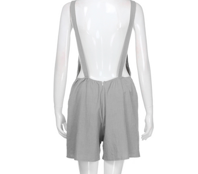 Shorts Overall de Algodón Juvenil - 4 Colores - Image 3