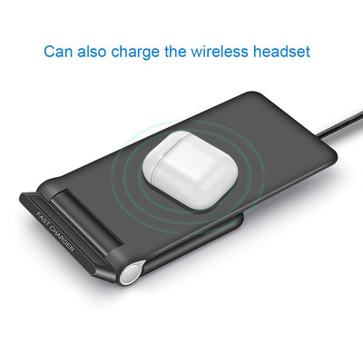 Cargador Inalámbrico Plegable 15W con Soporte - Image 5