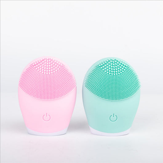 Limpiador Facial Ultrasónico de Silicona