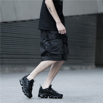Pantalones Cortos de Trabajo con Múltiples Bolsillos 3D para Hombre - Image 4