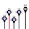 Cable Multipuerto Tres en Uno para Datos