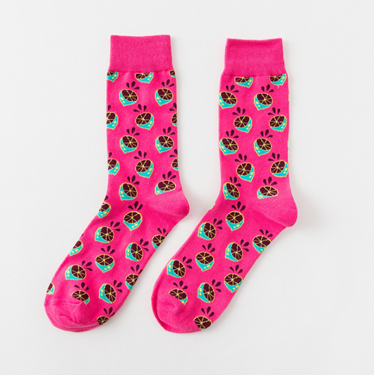 Calcetines Divertidos de Frutas Plátano para Hombre y Mujer - Image 8