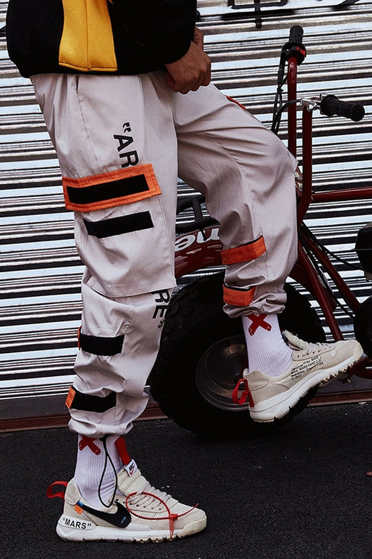 Pantalones Overol Hip-Hop Sueltos Funcionales Street Wear - Image 4