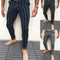 Pantalones Casuales a Rayas para Hombre