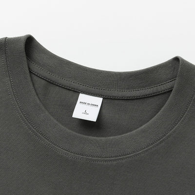 Camiseta Manga Larga Básica de Algodón Puro para Hombre - Image 18