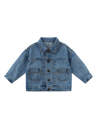 Chaqueta de Mezclilla con Diseño de Osito para Niño - Image 4