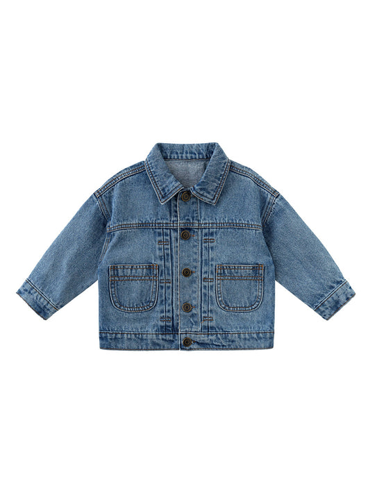Chaqueta de Mezclilla con Diseño de Osito para Niño - Image 4