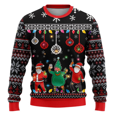 Suéter Navideño Feo Impreso en 3D para Hombre - Image 21