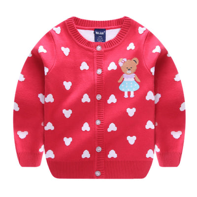 Cardigan infantil de punto suave - Image 3