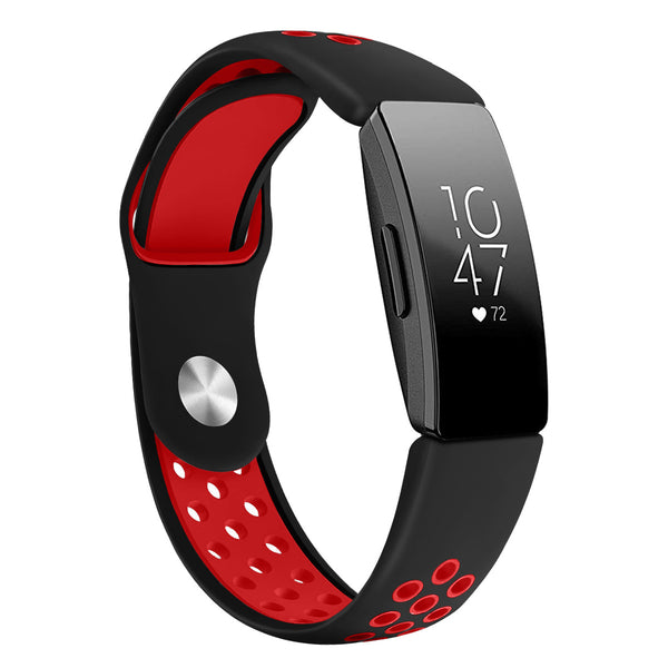 Correa de Silicona Bicolor para Fitbit Inspire y Inspire HR - Pulsera de Reemplazo