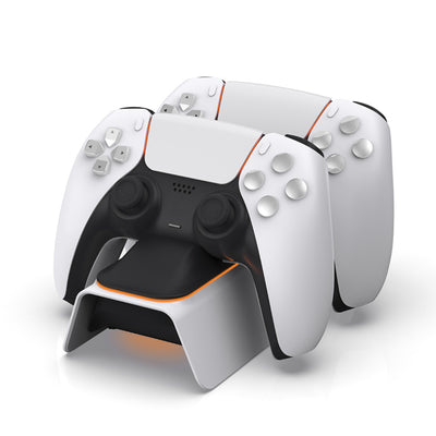 Cargador Dual para Controles PS5 - Estación de Carga Inalámbrica