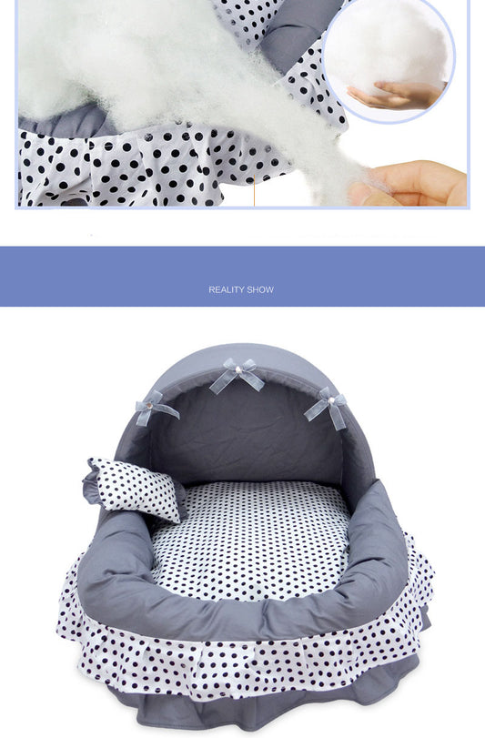 Nido Desmontable y Lavable para Mascotas Pequeñas - Cuatro Estaciones - Image 2