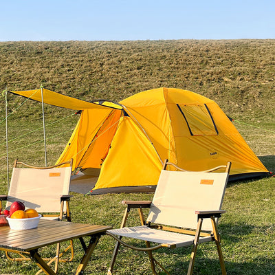 Tienda de Campaña 4 Personas Impermeable y Protección Solar - Camping Resistente - Image 2