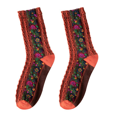 Calcetines Tubo con Patrones Étnicos - Image 6