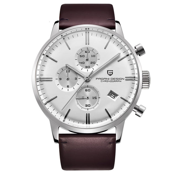 Reloj de Cuarzo para Hombre con Calendario y Resistencia al Agua