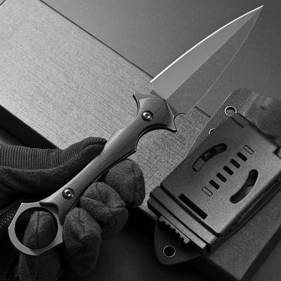 Cuchillo de Supervivencia D2 con Mango G10 para Camping y Aventura - Image 14