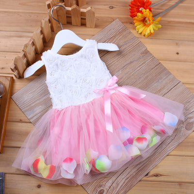 Vestido Niña Verano con Moño