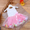 Vestido Niña Verano con Moño