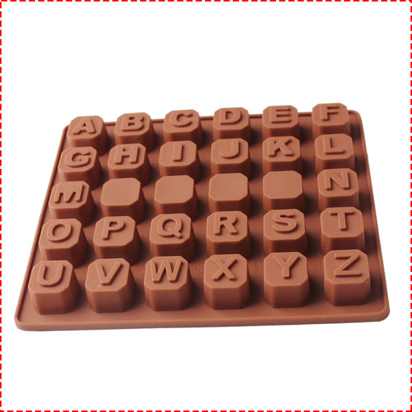 Silicone Mold with 26 Uppercase Letters