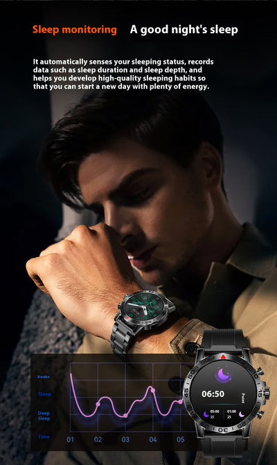 Reloj Inteligente con Llamadas Bluetooth, Monitoreo Cardíaco y Múltiples Deportes - Image 23