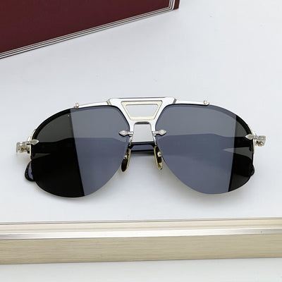 Gafas de Sol Piloto Metal Lujo Ligero - Protección UV Estilo INS - Image 31