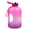 Botella Deportiva Degradado Espacial - Vaso Rebotador Fitness con Diseño Frosted