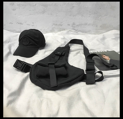 Bolsa Bandolera Hip-hop Coreana para Hombre - Image 9
