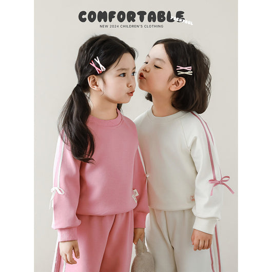 Conjunto Deportivo Niña Primavera Otoño - Sudadera y Pantalón Casual - Image 3