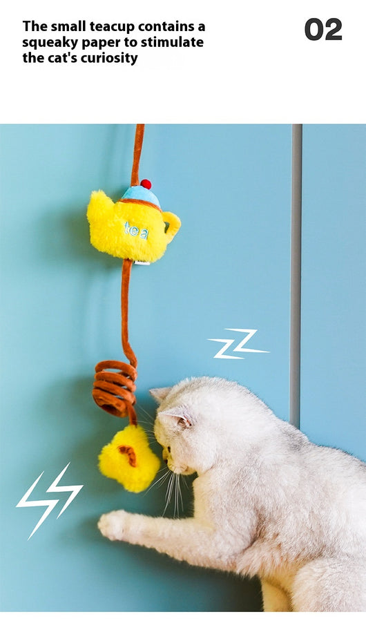 Juguete Interactivo de Cuerda Elástica para Gatos - Alivio del Estrés - Image 10