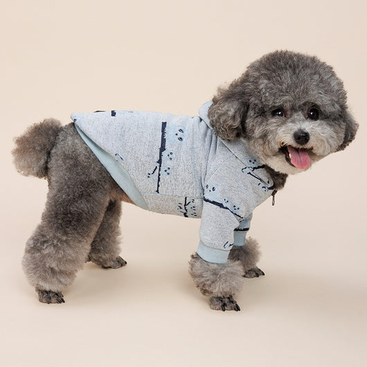 Suéter Abrigo para Perro con Cierre - Diseño Casual con Patrón