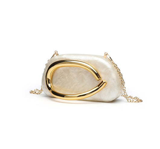 Bolso Clutch de Acrílico para Cena con Correa Cruzada - Image 32