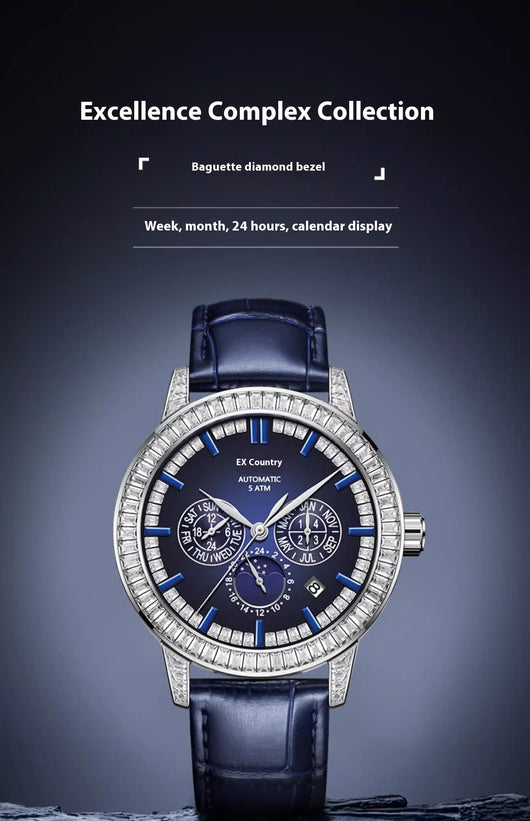 Reloj Mecánico Advanced para Hombre - Diseño Sofisticado - Image 8