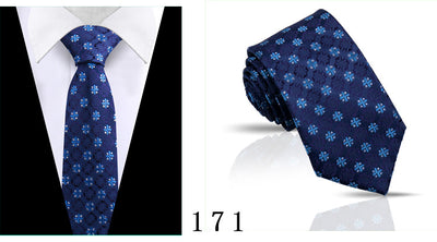 Corbata Casual Ejecutiva de Poliéster Jacquard para Hombre - Image 67