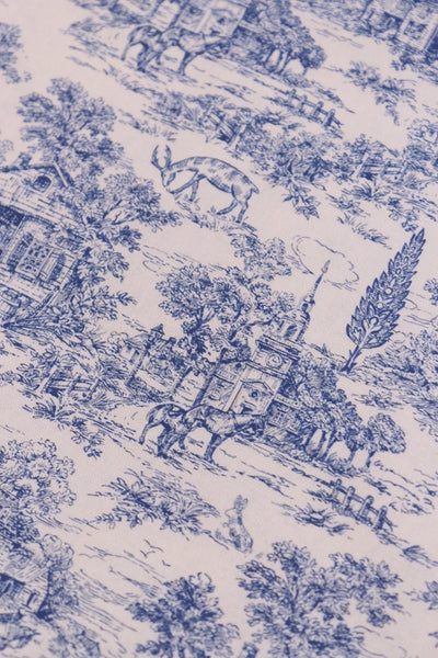 Tela Estampada Azul Vintage con Impresión Digital - Image 11