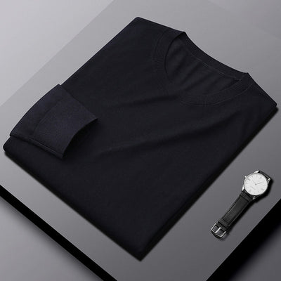 Cardigan Ultradelgado Hombre - Suéter Básico Cuello Redondo - Image 16
