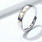 Anillo de Plata 925 Luna Estrella Ajustable Diseño Europeo Moderno