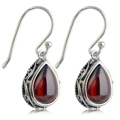 Aretes de Ágata en Forma de Gota - Diseño Elegante y Personalizado para Mujer